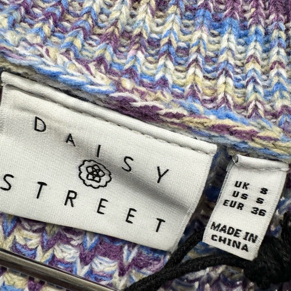 Daisy Street Space-Dye Knit Quarter-Zip NWT - Picture 6 of 8